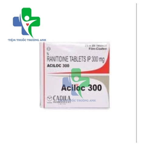 Aciloc 300 Cadila - Thuốc điều trị loét dạ dày, tá tràng